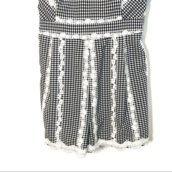 ADELYN RAE | Gingham One Shoulder Romper - Picture 7 of 10